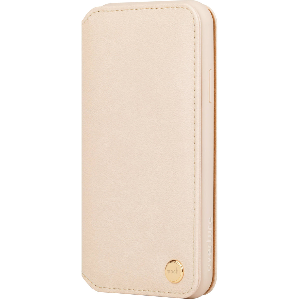 Moshi Overture Carrying Case (Wallet) Apple iPhone XR Smartphone - Savanna Beige