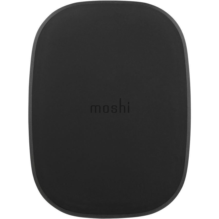 Moshi SnapTo Magnetic Car Mount with Wireless Charging - Black