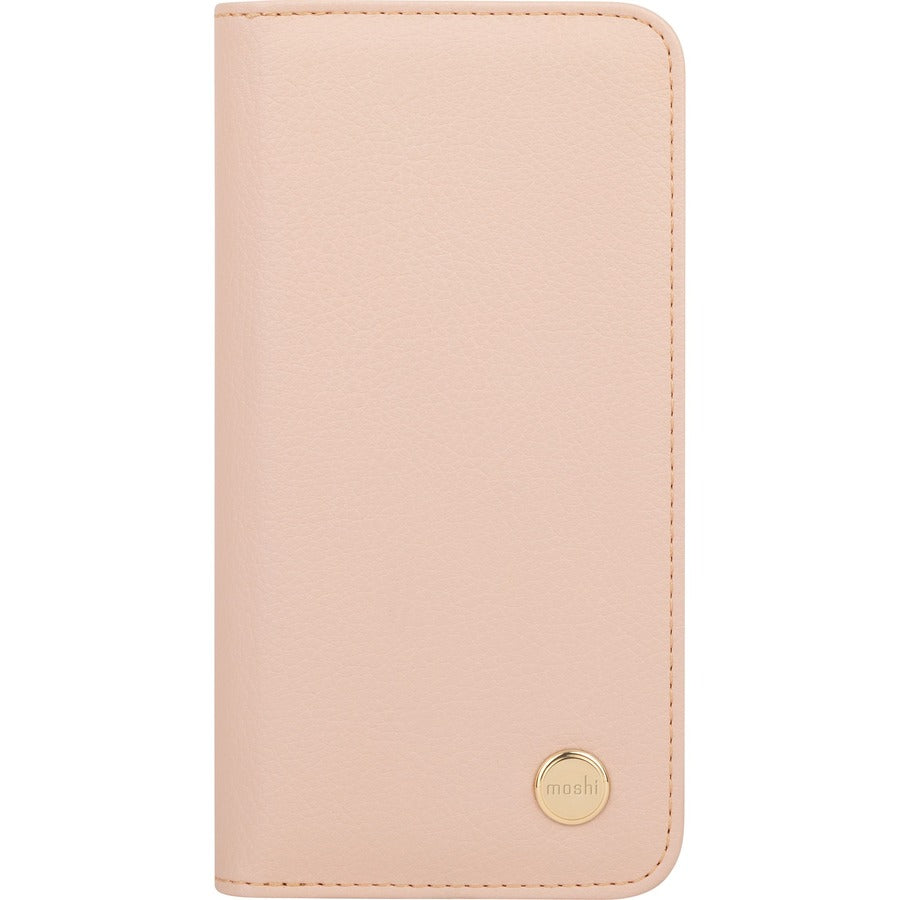 Moshi Overture Carrying Case (Wallet) Apple iPhone 12 mini Smartphone - Luna Pink