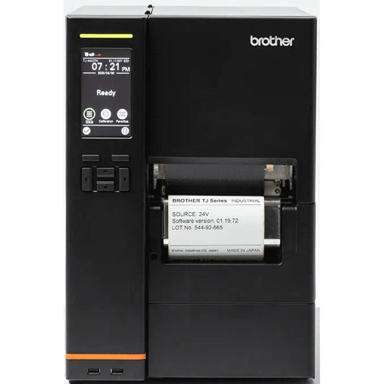 Brother TJ-4422TN Industrial Direct Thermal/Thermal Transfer Printer - Monochrome - Label Print - USB - Serial