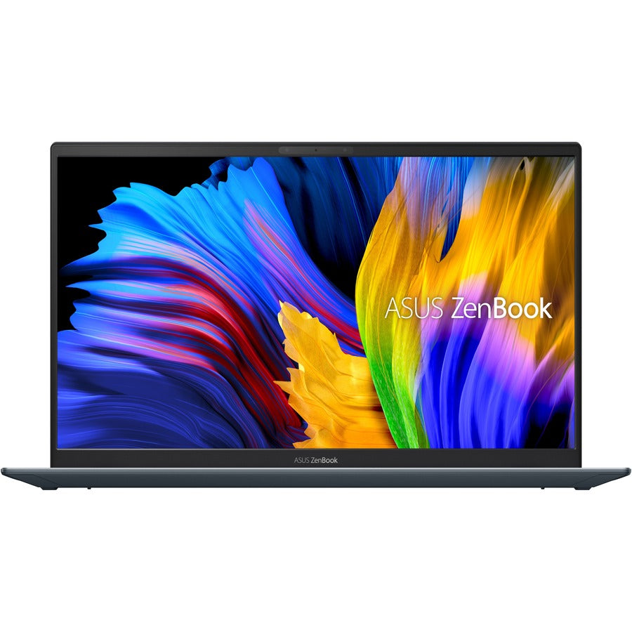 Asus ZenBook 14 UM425 UM425QA-EH74 14" Notebook - Full HD - 1920 x 1080 - AMD Ryzen 7 5800H Octa-core (8 Core) 3.20 GHz - 16 GB Total RAM - 1 TB SSD - Pine Gray