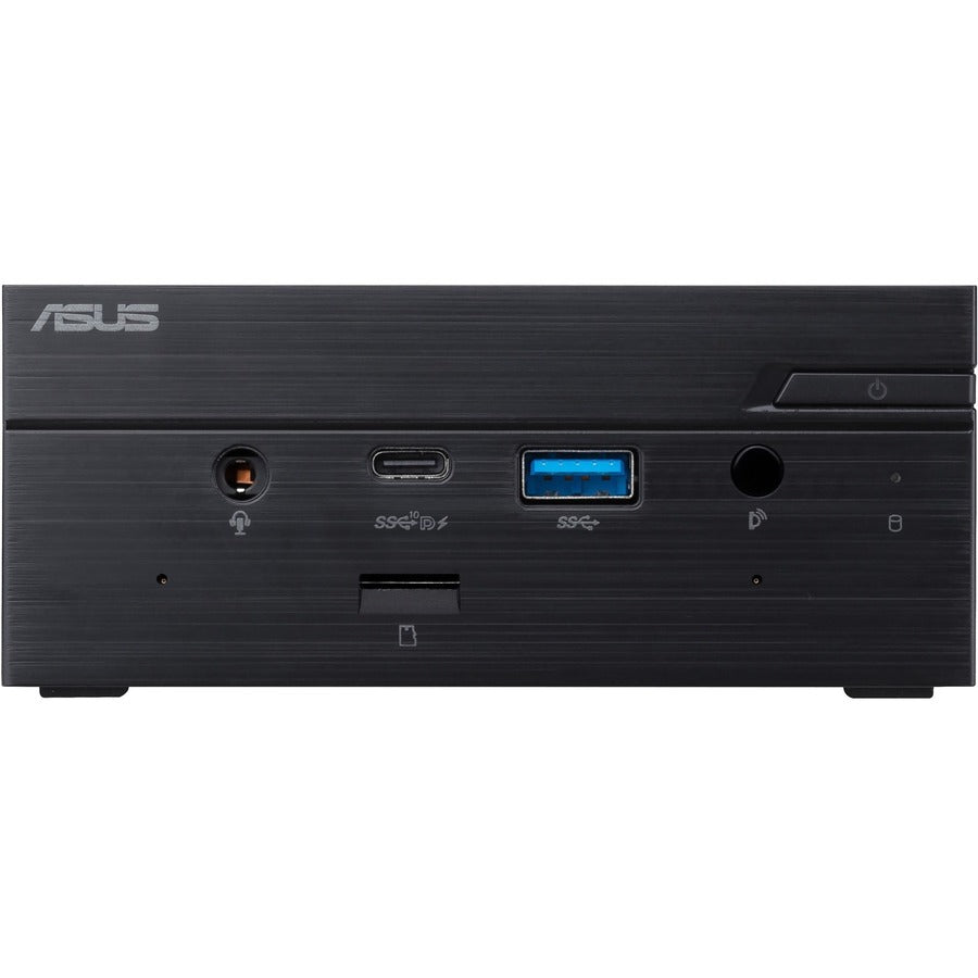 Asus PN50-SYS782PXFD Desktop Computer - AMD Ryzen 7 4700U Octa-core (8 Core) - 8 GB RAM DDR4 SDRAM - 256 GB M.2 PCI Express NVMe 3.0 SSD - Mini PC - Black