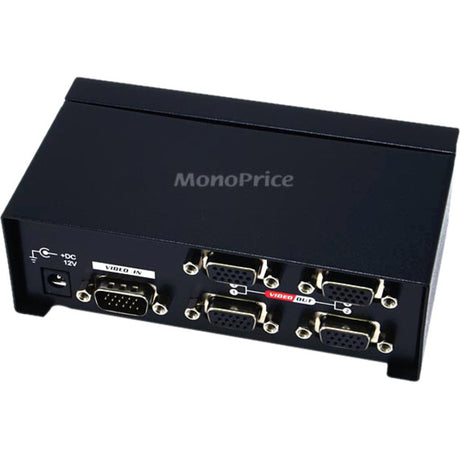 Monoprice 4-Way SVGA VGA Splitter Amplifier Multiplier 300MHz