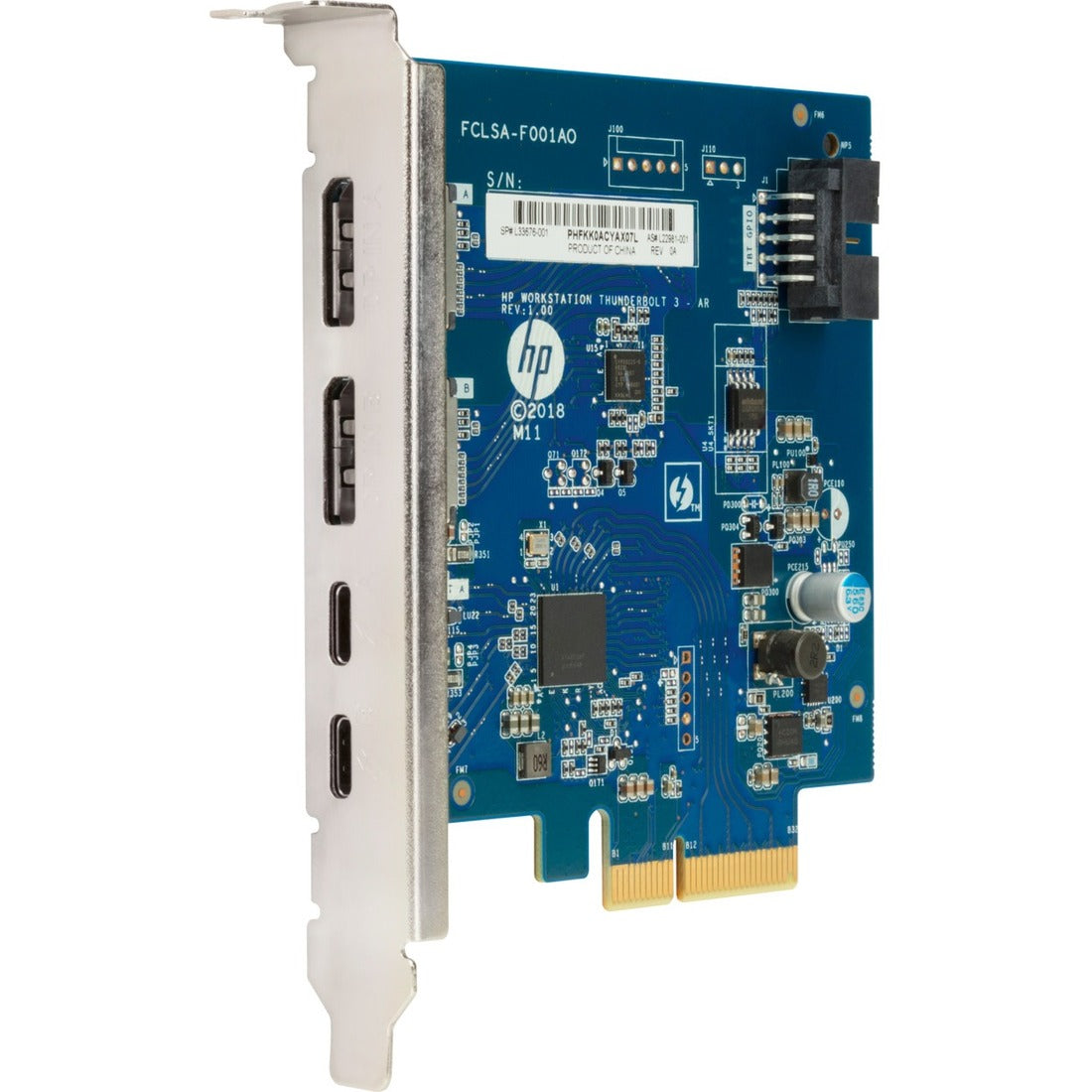 HP Thunderbolt 3 PCIe 2-port I/O Card