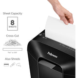 Fellowes LX45 Cross-cut Shredder