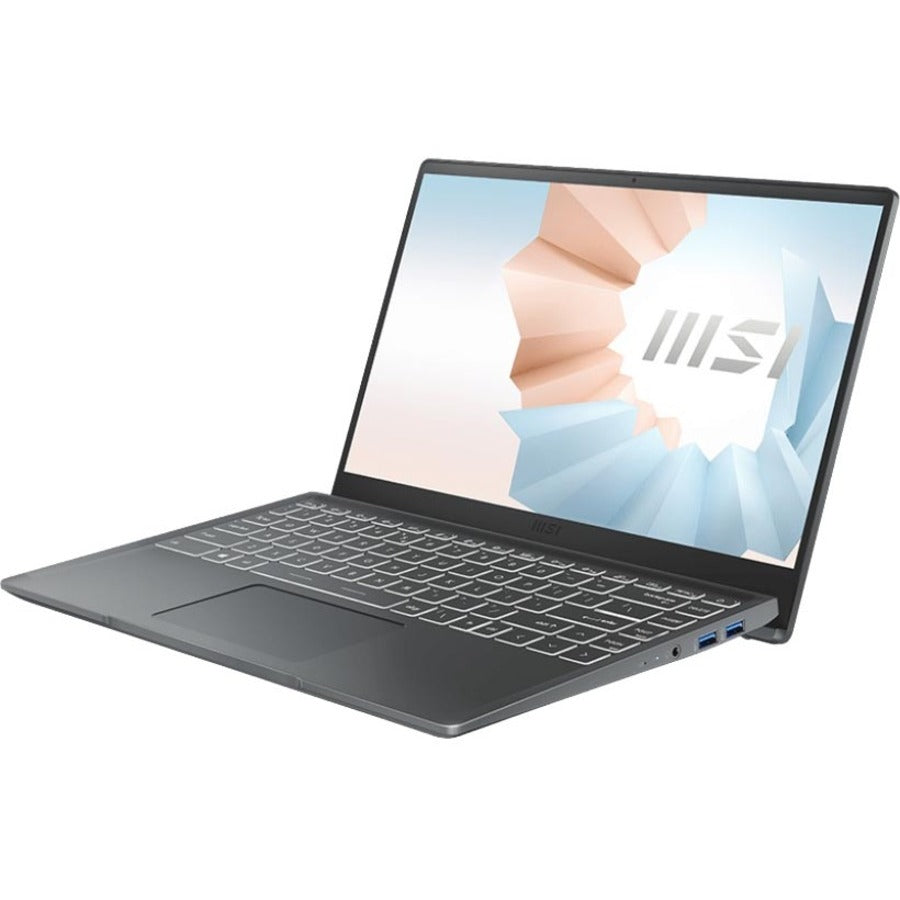 MSI Modern 14B207 14" Ultrabook Laptop Intel Core i5-1135G7 8GB 512GB SSD Win10 Carbon Gray