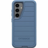 OtterBox Defender Series Pro Rugged Carrying Case (Holster) Samsung Galaxy S24 Smartphone - Baby Blue Jeans (Blue)