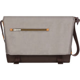 Moshi Aerio Laptop Messenger Bag - Titanium Gray for 15" Laptops, Padded Compartments, Shoulder Strap with ViscoStrap&trade;