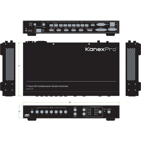 KanexPro 4K Presentation System with Click-to-Show me Controller and Scaler