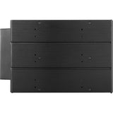 iStarUSA BPN-DE340HD Drive Enclosure for 5.25" - Serial ATA/600 Host Interface Internal - Black, Blue