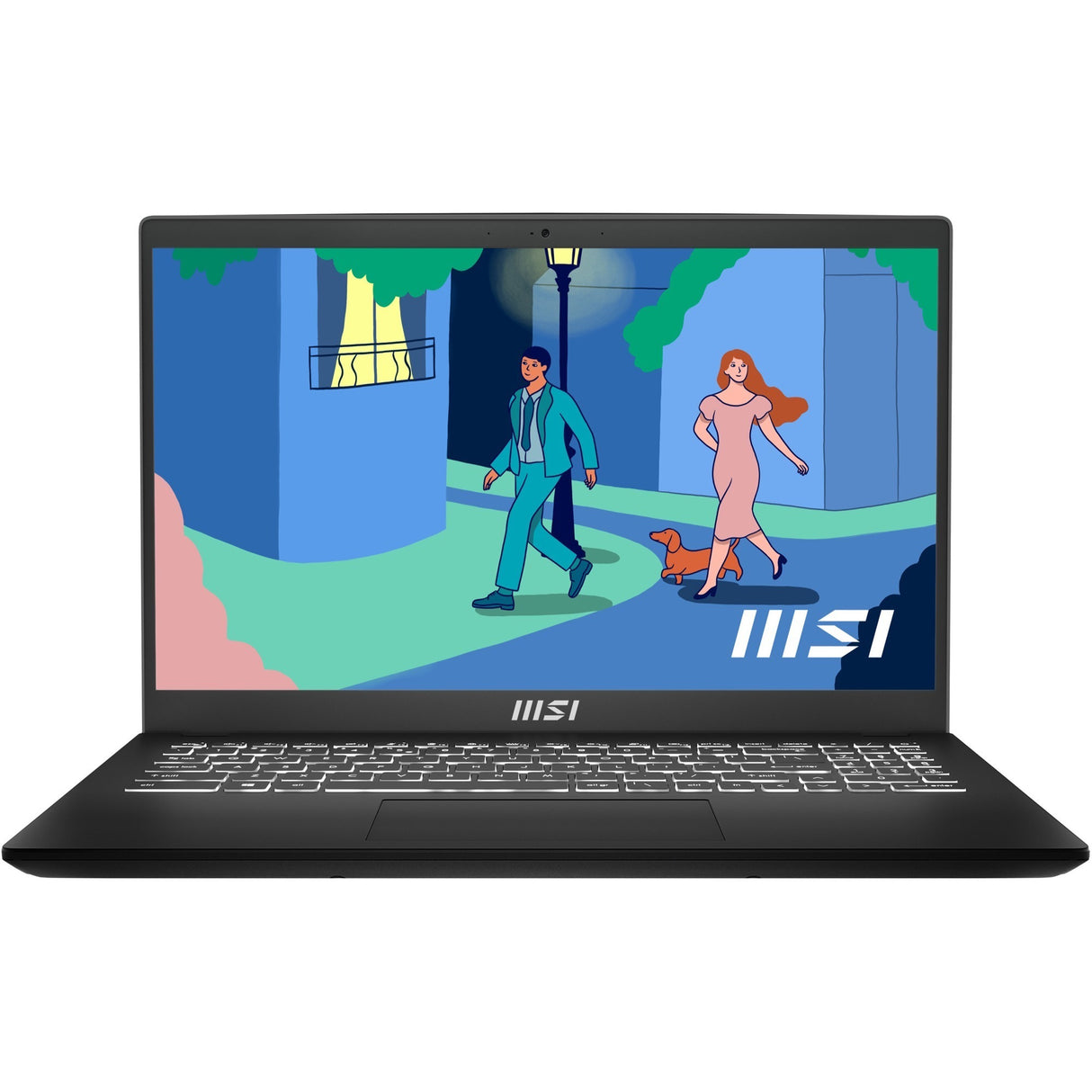 MSI Modern 15 B11M Modern 15 B11M-023US 15.6" Notebook - Full HD - Intel Core i5 11th Gen i5-1155G7 - 16 GB - 1 TB SSD - Classic Black