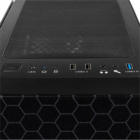 CLX SET TGMSETRXM2500BM Gaming Desktop Computer - AMD Ryzen 5 5600G Hexa-core (6 Core) 3.90 GHz - 8 GB RAM DDR4 SDRAM - 500 GB M.2 PCI Express NVMe SSD - Micro Tower - Black