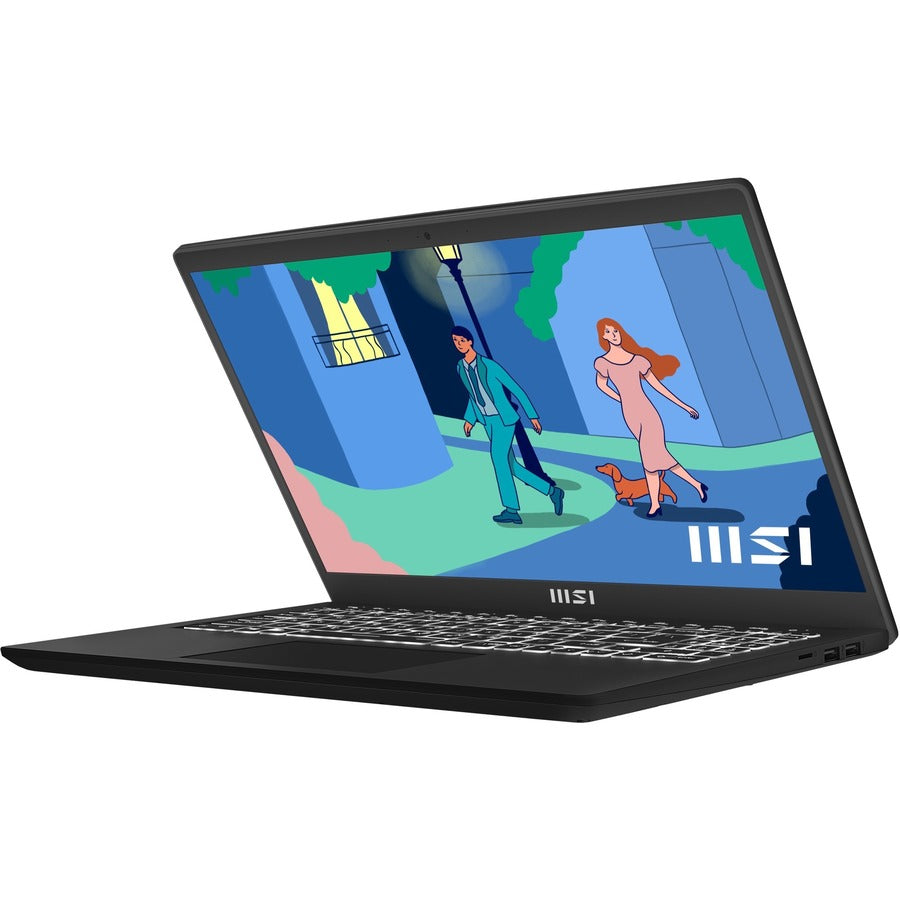 MSI Modern 15 B11M Modern 15 B11M-023US 15.6" Notebook - Full HD - Intel Core i5 11th Gen i5-1155G7 - 16 GB - 1 TB SSD - Classic Black