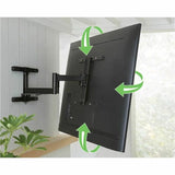 Sanus Full Motion TV Wall Mount - Adjustable Outdoor TV Wall Mount - For 40-85" TVs