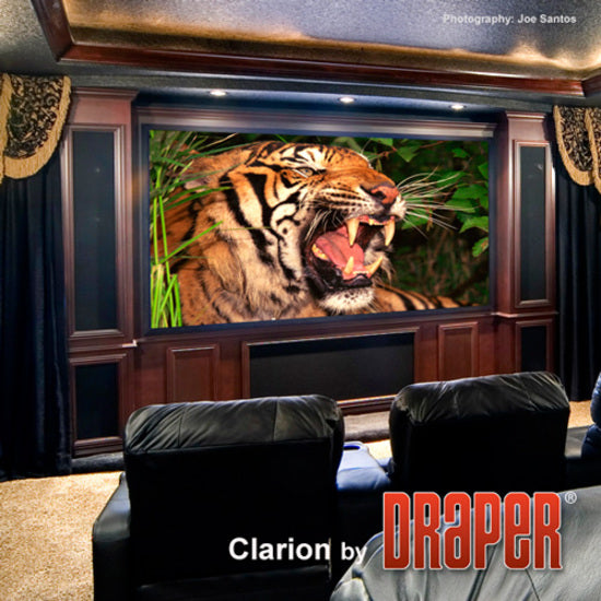 Draper Clarion Fixed Frame Projection Screen