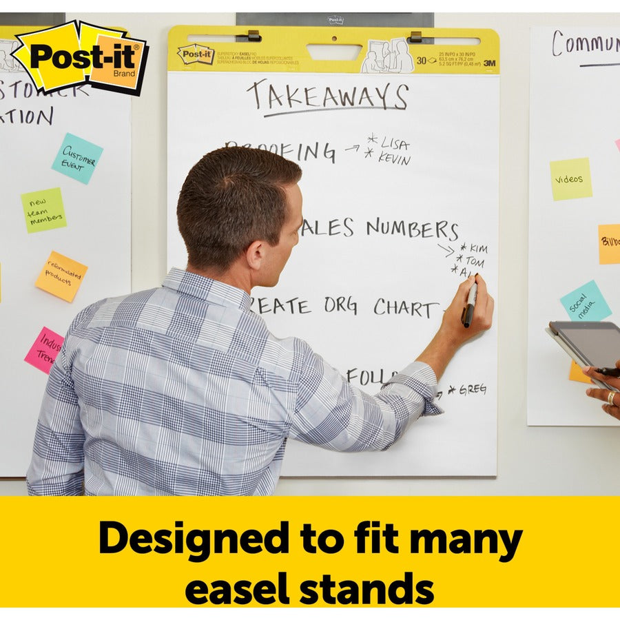 Post-it&reg; Self-Stick Easel Pads