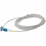 AddOn 1.5m LC (Male) to LC (Male) Gray OS2 Duplex Fiber OFNR (Riser-Rated) Patch Cable