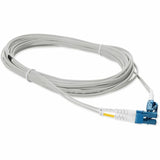 AddOn 1.5m LC (Male) to LC (Male) Gray OS2 Duplex Fiber OFNR (Riser-Rated) Patch Cable