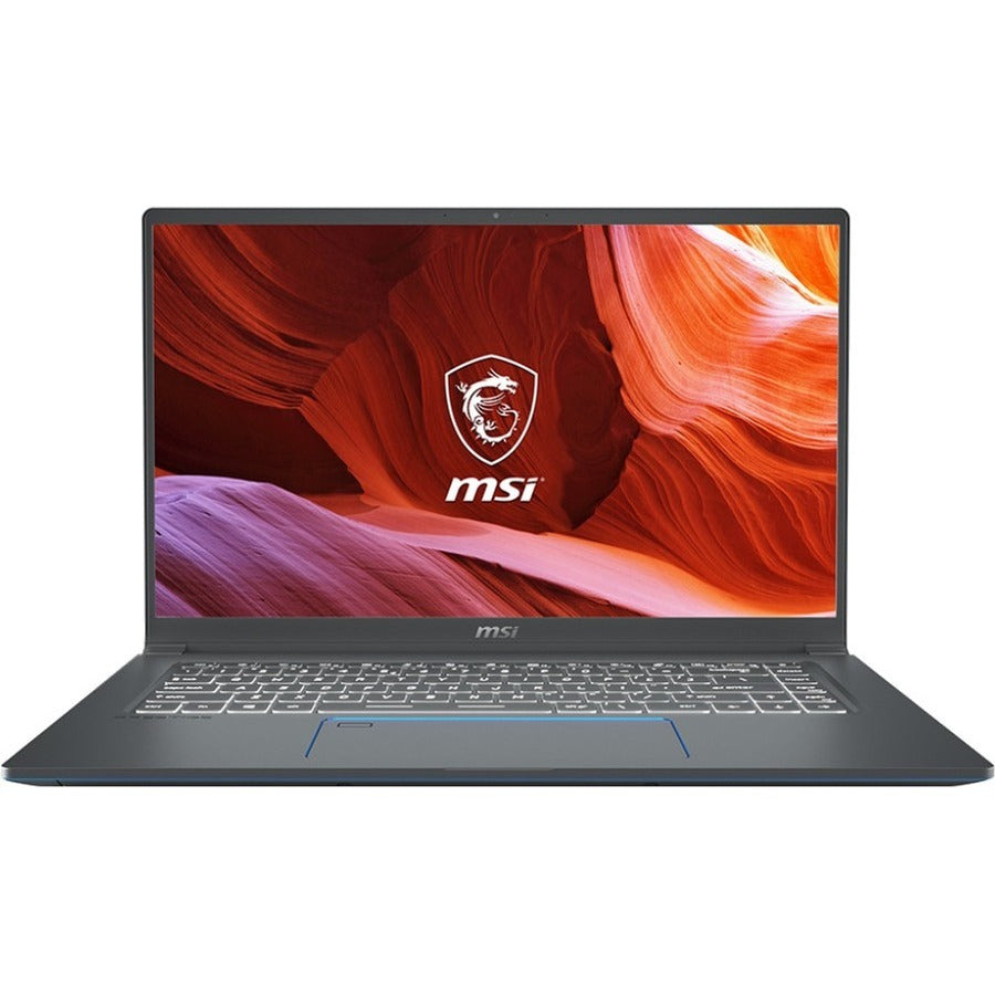 MSI Prestige 15 A10SC-439 15.6" Notebook - 4K UHD - 3840 x 2160 - Intel Core i7 10th Gen i7-10710U 1.10 GHz - 32 GB Total RAM - 1 TB SSD - Gray with Blue Diamond Cut