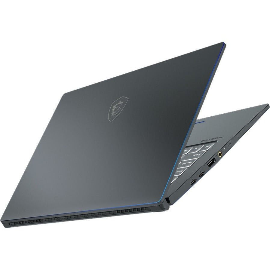 MSI Prestige 15 A10SC-439 15.6" Notebook - 4K UHD - 3840 x 2160 - Intel Core i7 10th Gen i7-10710U 1.10 GHz - 32 GB Total RAM - 1 TB SSD - Gray with Blue Diamond Cut