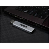 Transcend ESD320A 2 TB Portable Solid State Drive - External - Soft Gray