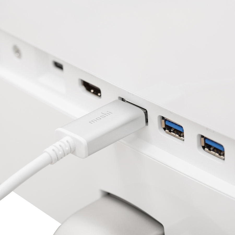 Moshi USB-C to DisplayPort Cable 5 ft (1.5 m) Works with MacBook, MacBook Air, Macbook Pro, Surface, up to 5K 60 Hz