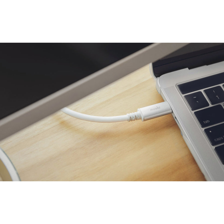 Moshi USB-C to DisplayPort Cable 5 ft (1.5 m) Works with MacBook, MacBook Air, Macbook Pro, Surface, up to 5K 60 Hz