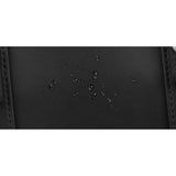 Moshi Treya Briefcase - Jet Black, Two-in-one Messenger, Briefcase for Laptops up to 13" , Vegan Leather, Removable Clutch, RFID Pocket