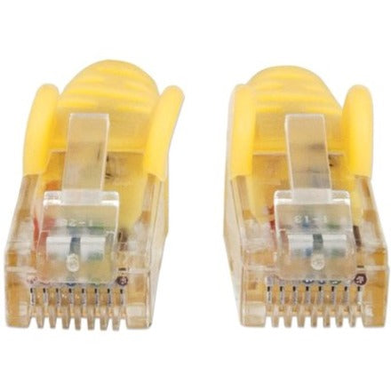 Intellinet Network Patch Cable, Cat6, 3m, Yellow, CCA, U/UTP, PVC, RJ45, Gold Plated Contacts, Snagless, Booted, Lifetime Warranty, Polybag