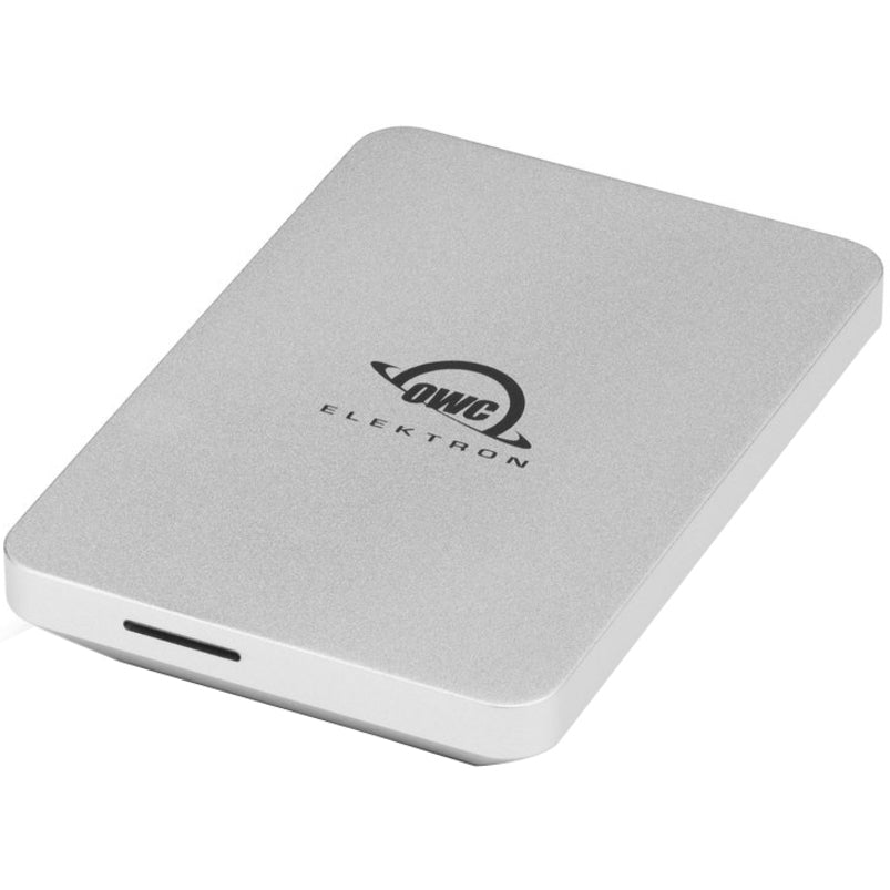 OWC Envoy Pro Elektron 1 TB Portable Rugged Solid State Drive - M.2 2242 External - PCI Express NVMe - Silver