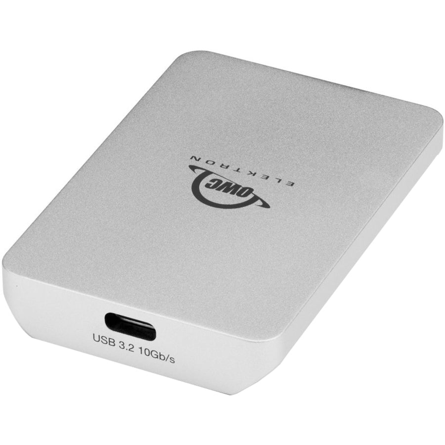 OWC Envoy Pro Elektron 1 TB Portable Rugged Solid State Drive - M.2 2242 External - PCI Express NVMe - Silver