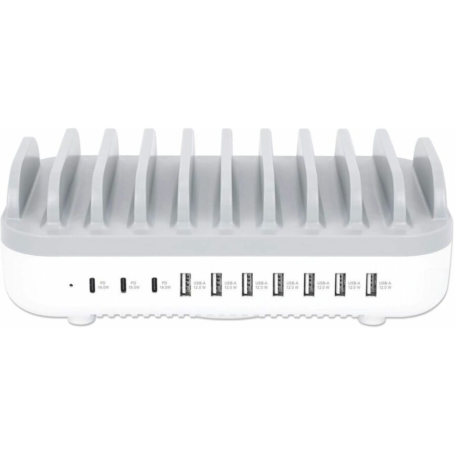 Manhattan 10-Port USB Charging Station - 120 W