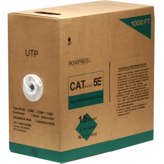 Monoprice Cat. 5e UTP Network Cable