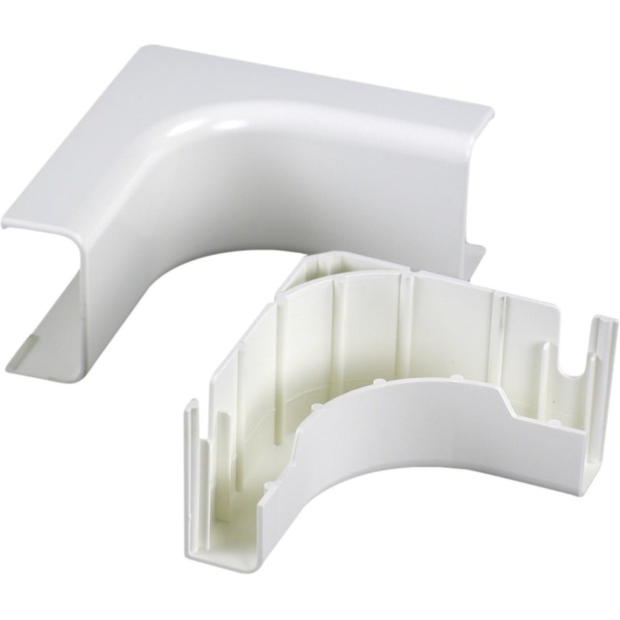 Wiremold 2917fo Radiused Internal Elbow, Fog White