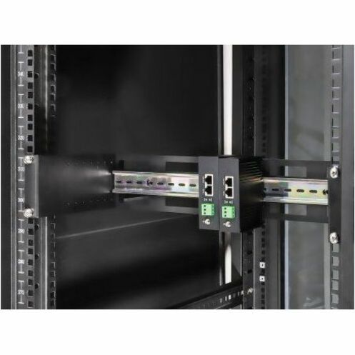 Intellinet Adjustable 19" Rackmount DIN Rail Kit, 2U