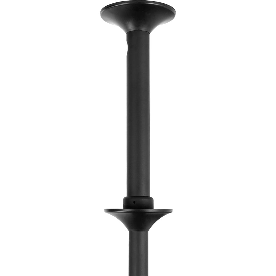 Atdec ceiling mount for large display, long pole - Loads up to 143lb - Black - Universal VESA up to 800x500