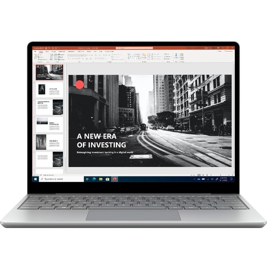 Microsoft Surface Laptop Go 12.4" Touchscreen Notebook - Intel Core i5 - 4 GB - 64 GB Flash Memory - Platinum