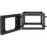 Manhattan 19" Wall Mount 4-Post Open Frame Network Rack, 6U