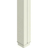 Wiremold 25DTP Series 10' Tele-Power Pole, Ivory