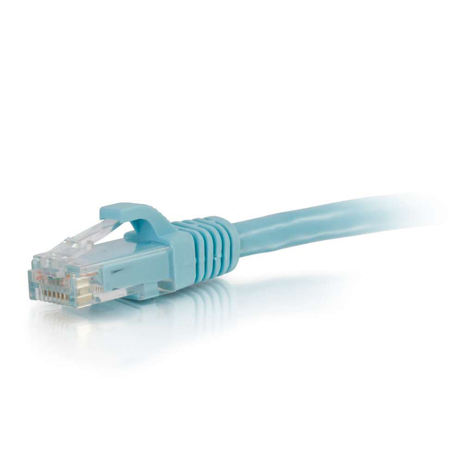 C2G 150ft Cat6a Snagless Unshielded (UTP) Network Patch Ethernet Cable-Aqua