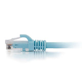 C2G 150ft Cat6a Snagless Unshielded (UTP) Network Patch Ethernet Cable-Aqua