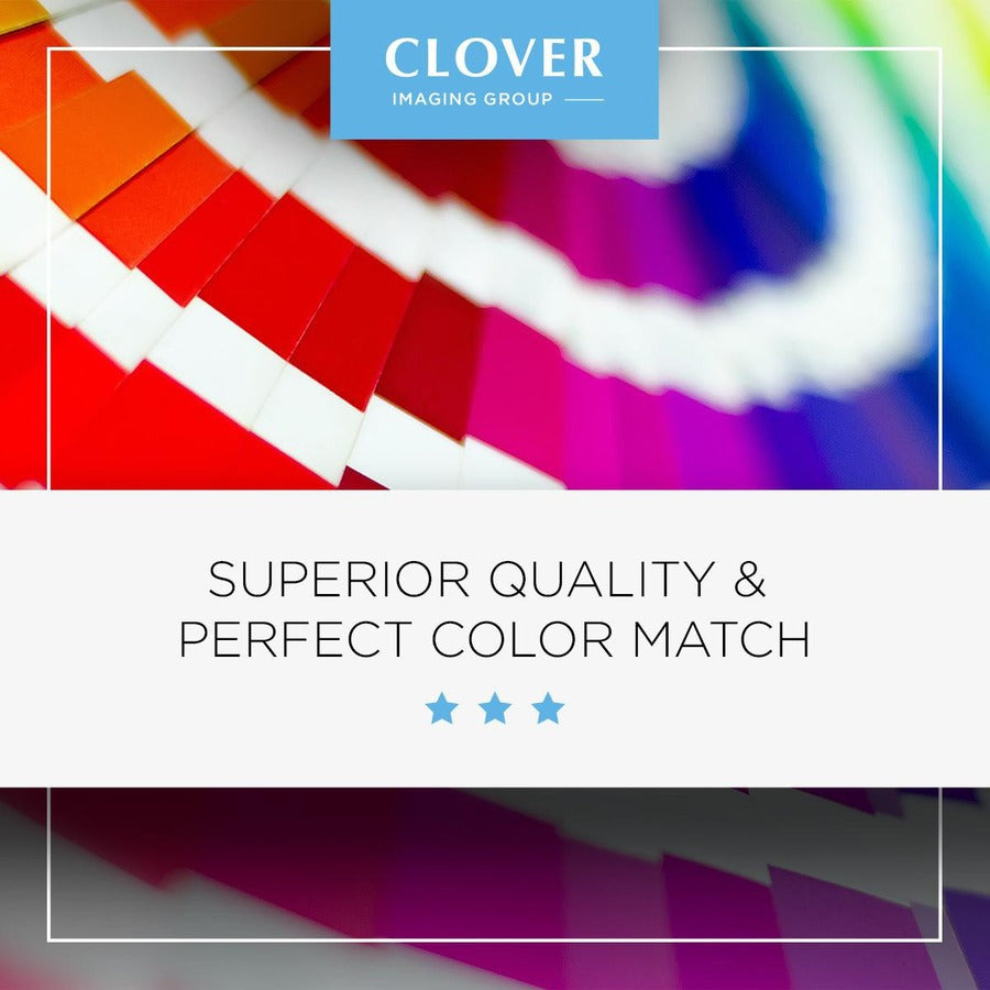 Clover Technologies Remanufactured High Yield Ink Cartridge - Alternative for HP 82 (C4911A) - Cyan Pack