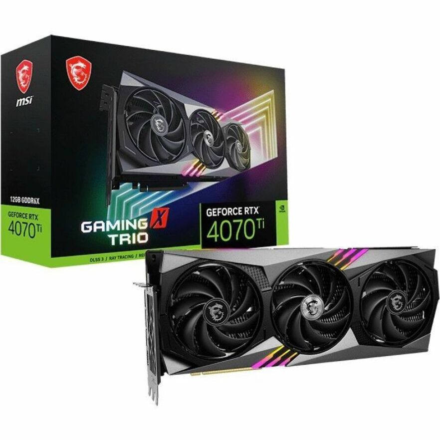 MSI NVIDIA GeForce RTX 4070 Ti Graphic Card - 12 GB GDDR6X