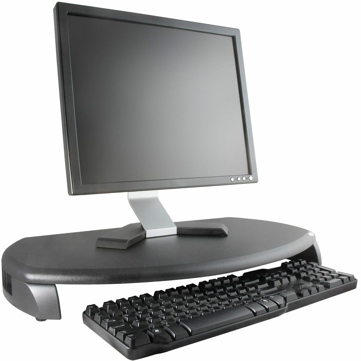 Kantek CRT/LCD Stand with Keyboard Storage