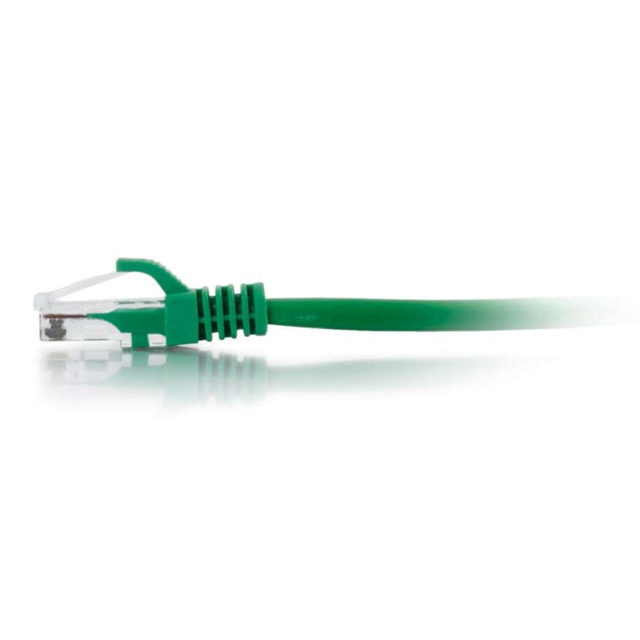 C2G 0.5ft / 6in Cat6a Snagless Unshielded (UTP) Ethernet Cable - Green