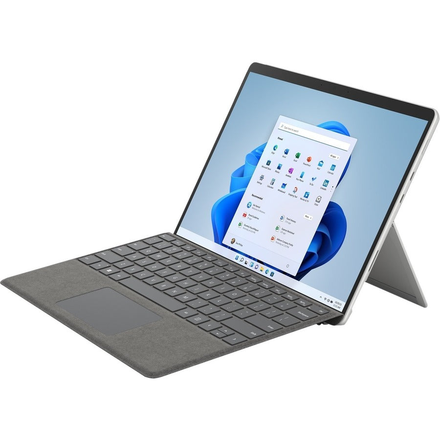 Microsoft Surface Pro 8 Tablet - 13" - 8 GB - 512 GB SSD - Windows 10 - Platinum - TAA Compliant