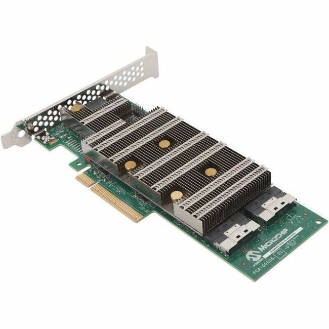 Microchip 24G SAS/SATA/NVMe PCIe Gen 4 Host Bus Adapter