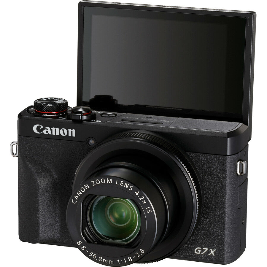 Canon PowerShot G7 X Mark III 20.1 Megapixel Compact Camera - Black