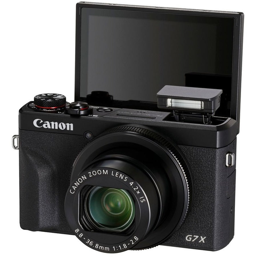 Canon PowerShot G7 X Mark III 20.1 Megapixel Compact Camera - Black