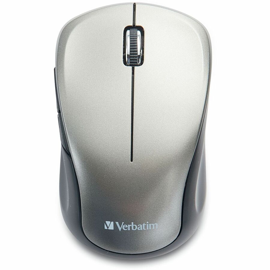 Verbatim Silent USB-C&trade; Wireless Multi-Trac Mouse - Graphite